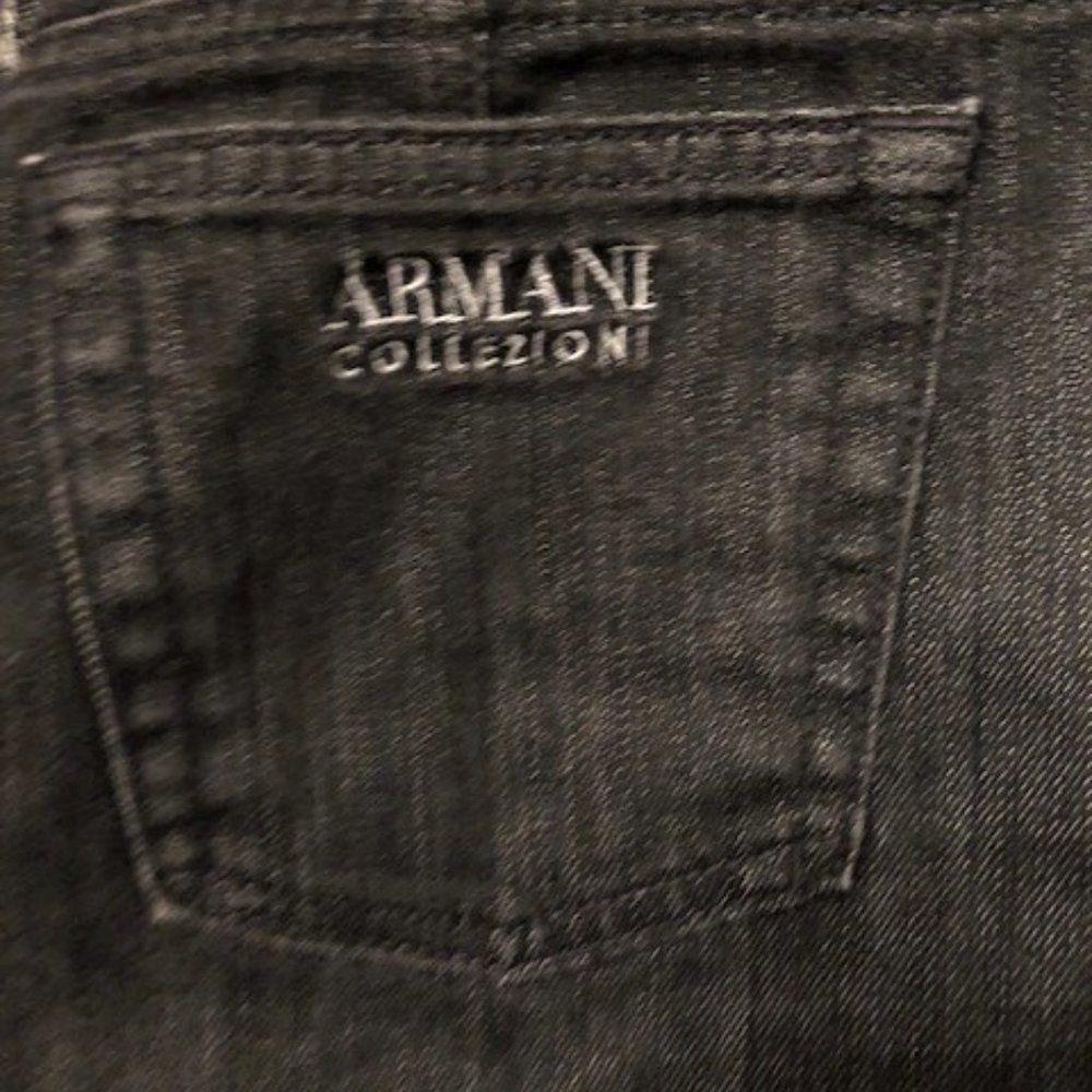 Woman Armani Black Jeans